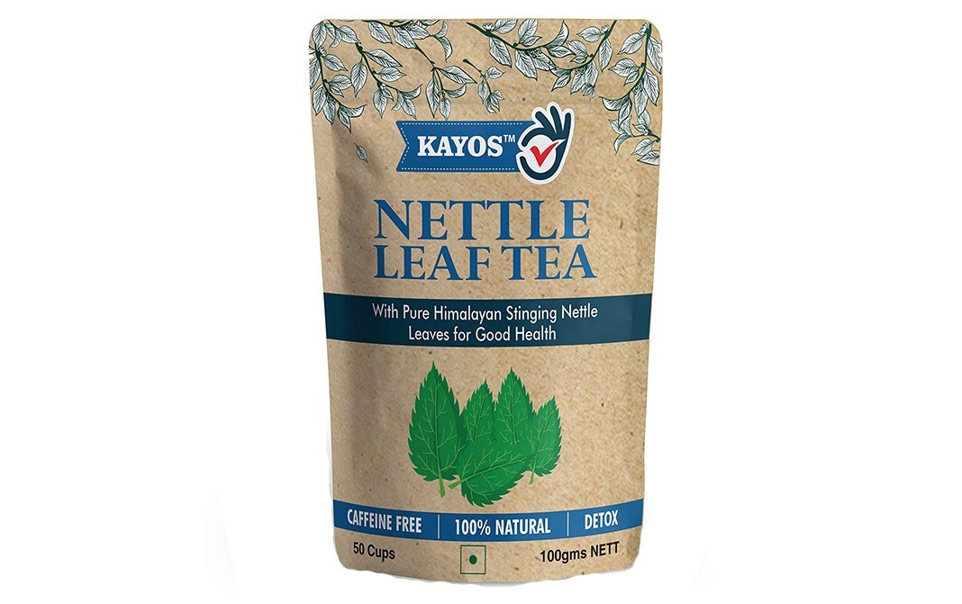 Kayos Nettle Leaf Tea (with Pure Himalayan Stinging Nettle Leaves)   Pack  100 grams